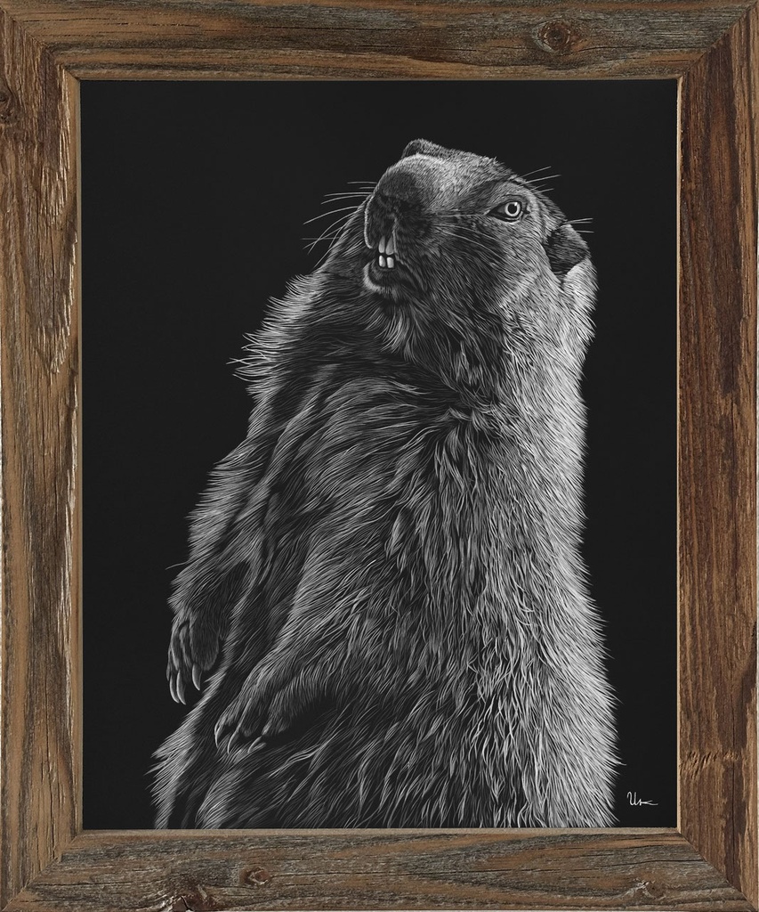 FineArt Print "Irma" inkl. Altholzrahmen