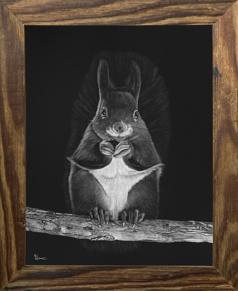 FineArt Print "Mia" inkl. Altholzrahmen