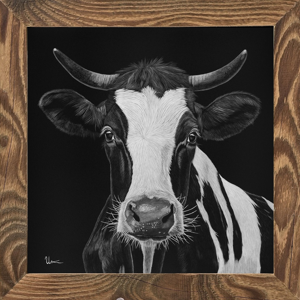 FineArt Print "Salome" incl. vintage frame