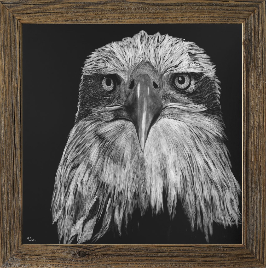 FineArt Print "Vitani" inkl. Altholzrahmen