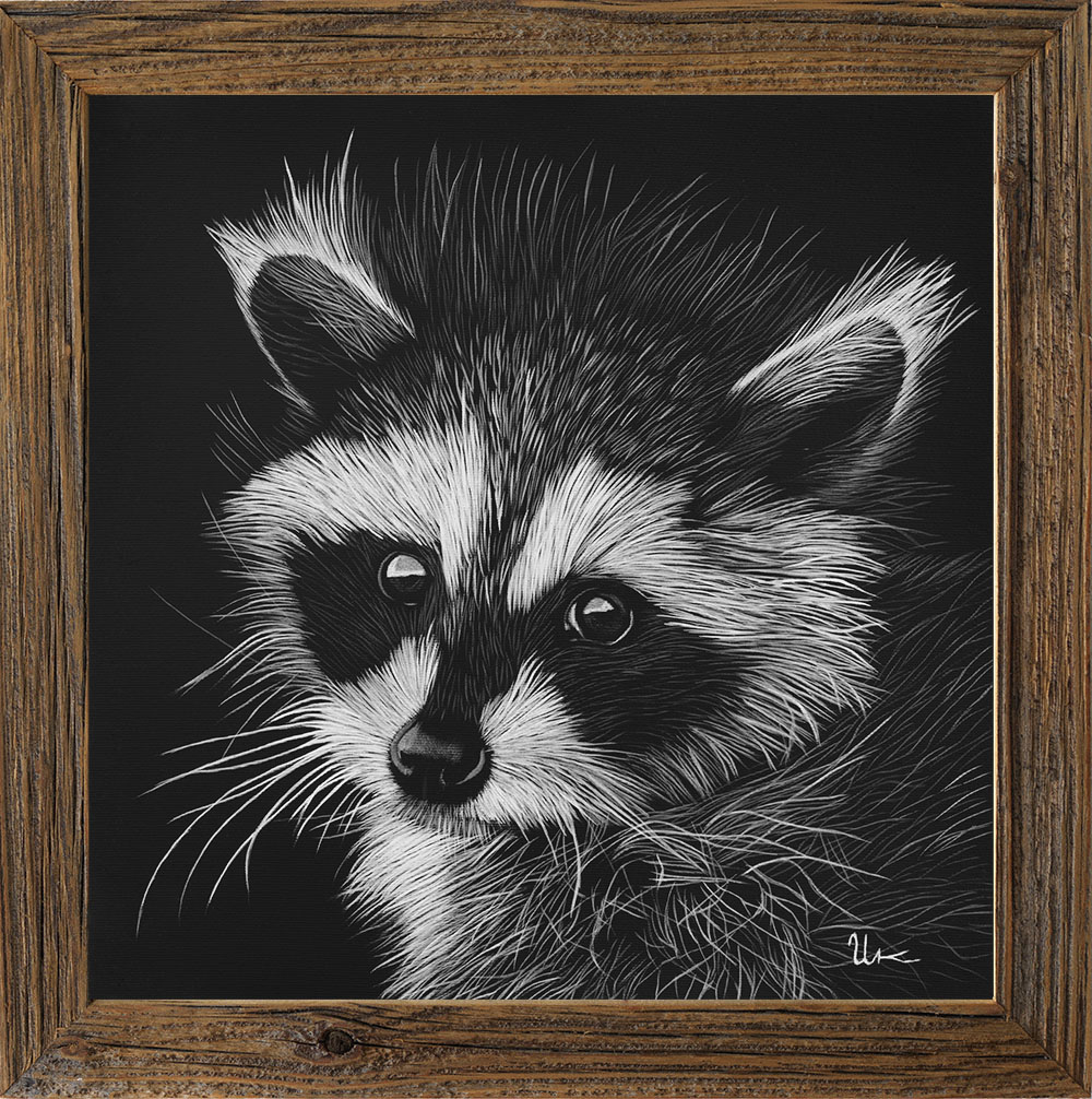 FineArt Print "Luca" inkl. Altholzrahmen