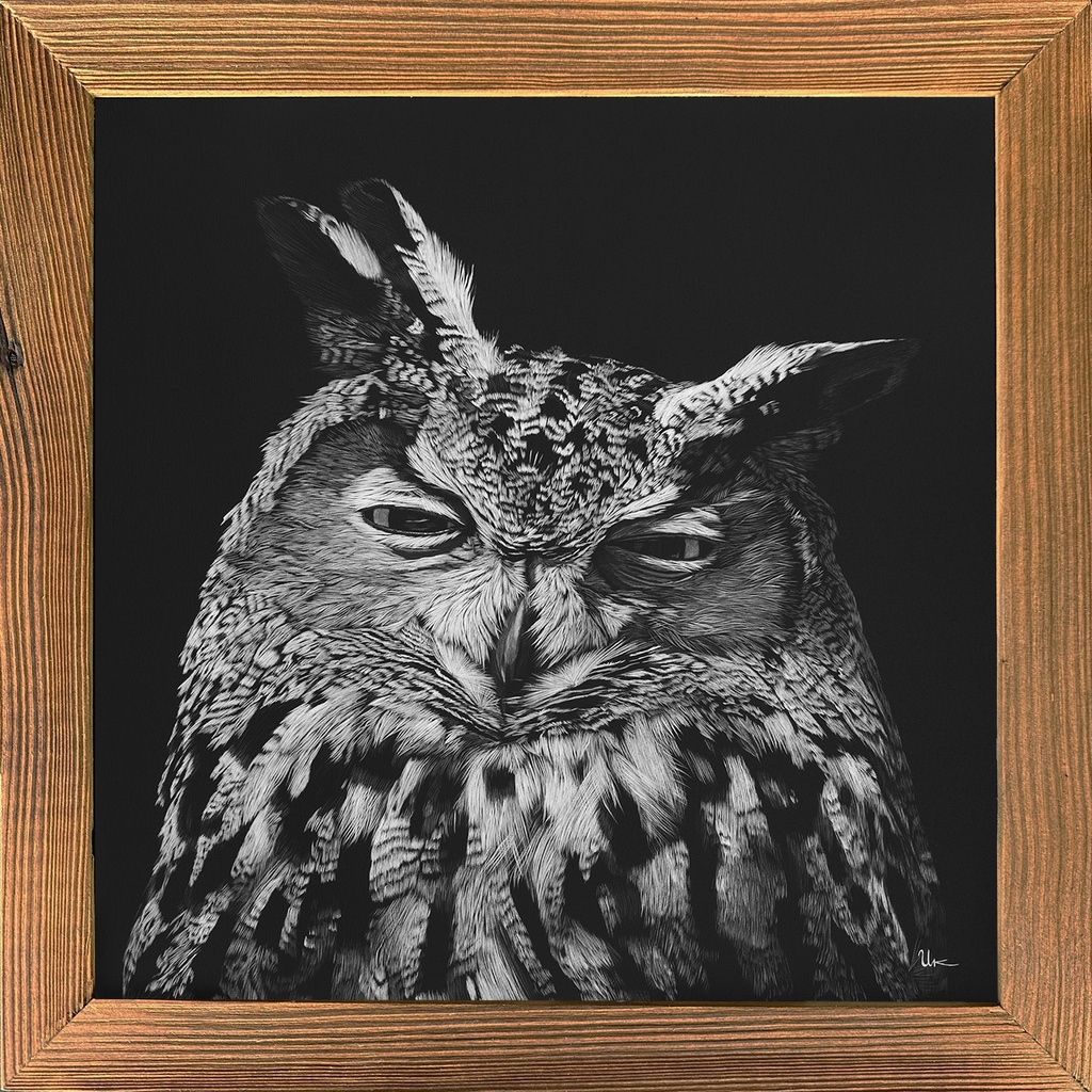 FineArt Print "Rosalie" incl. vintage frame