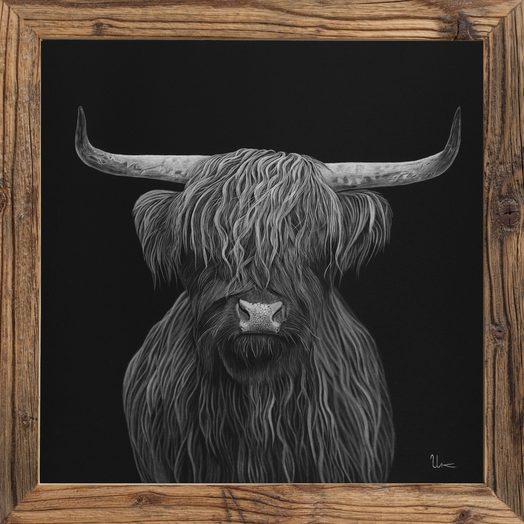 FineArt Print "Linda" inkl. Altholzrahmen