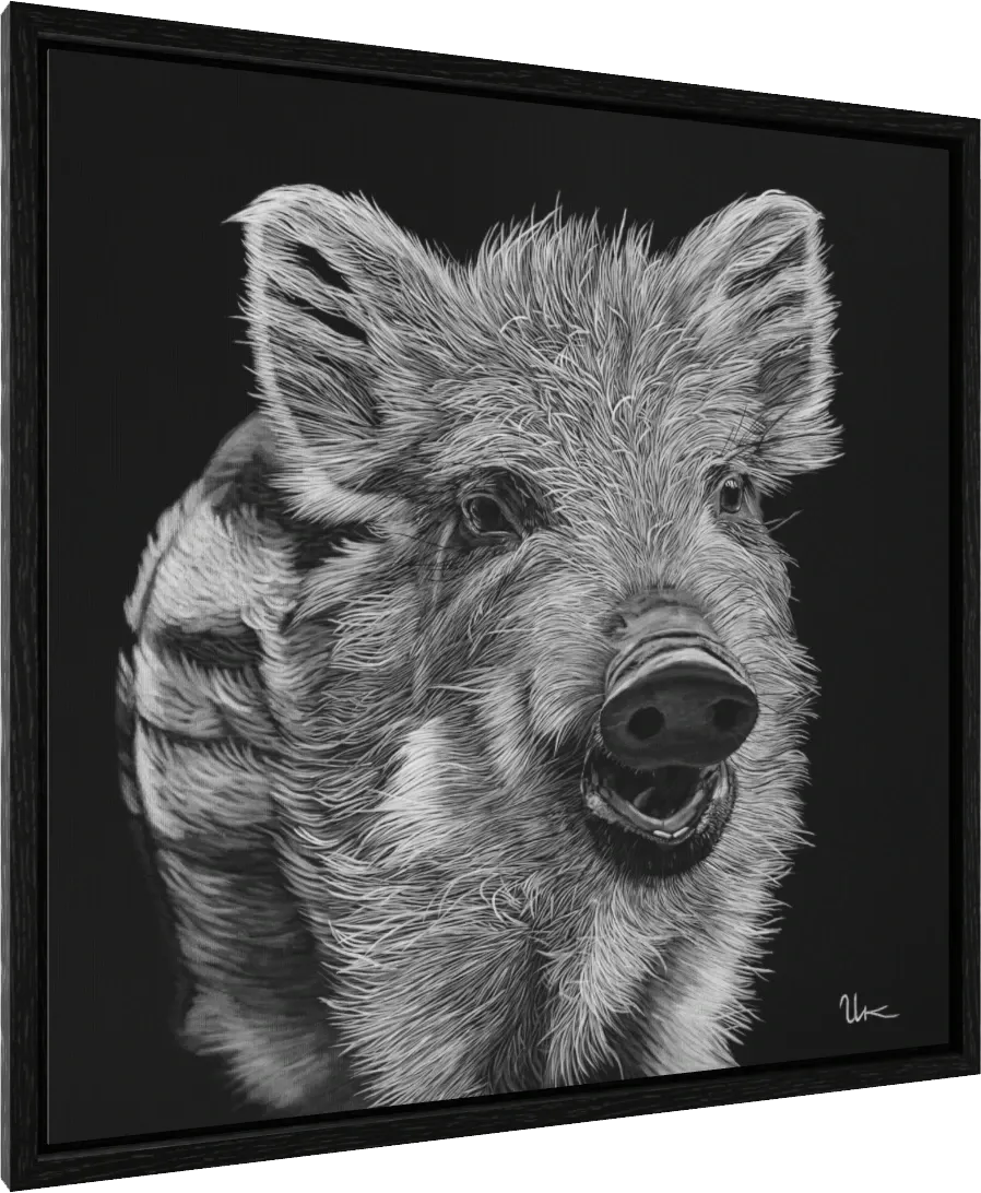ArtBox Print "Alfred" (Eiche schwarz, Breite 15 mm, Tiefe 29 mm)