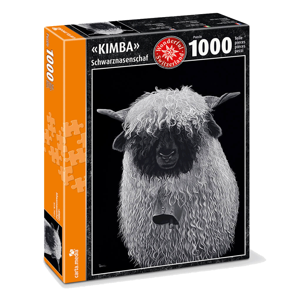 Puzzle "Kimba" Schwarznasenschaf