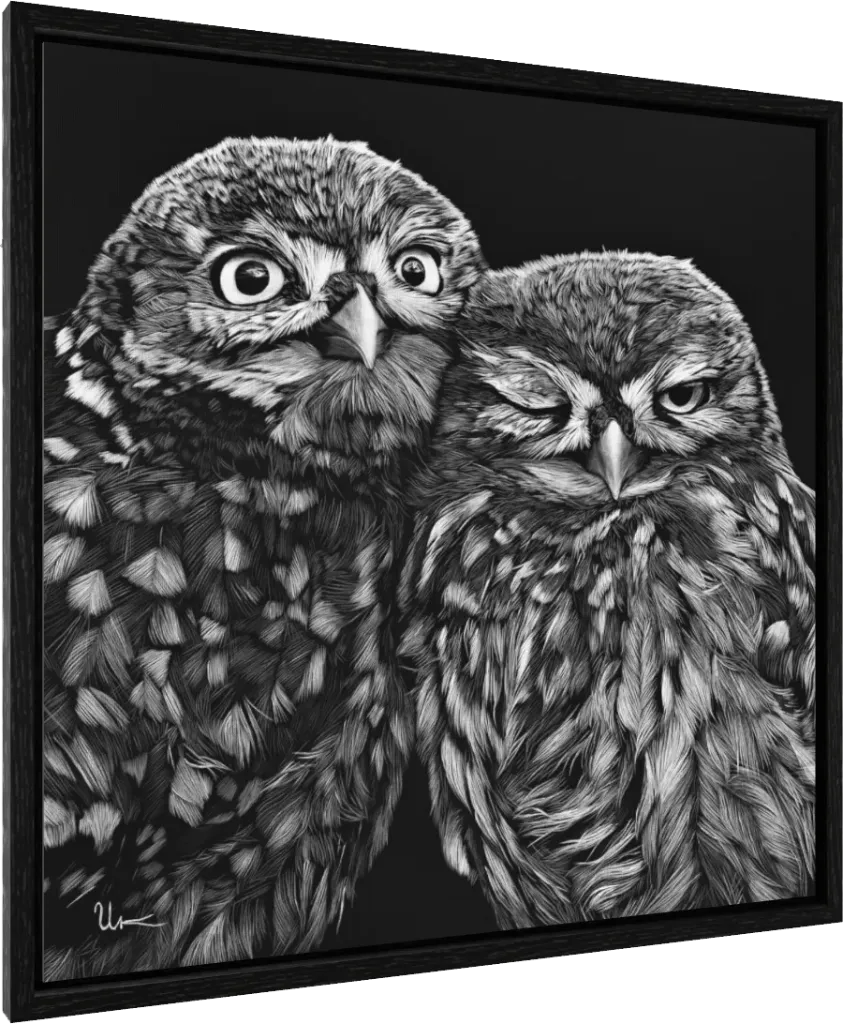 ArtBox Print "Ida & Richi" (Eiche schwarz, Breite 15 mm, Tiefe 29 mm)