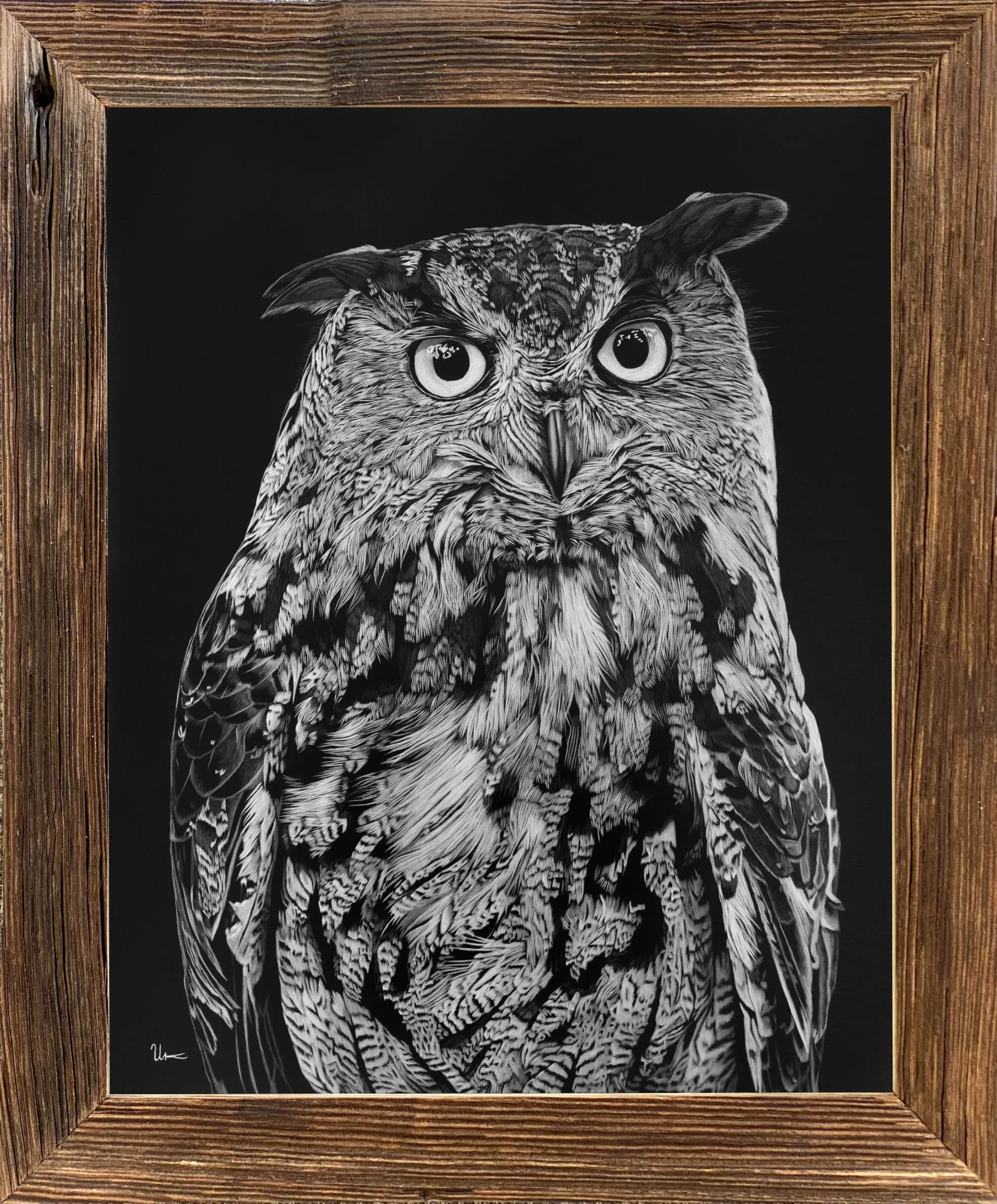 FineArt Print "Barbara" inkl. Altholzrahmen