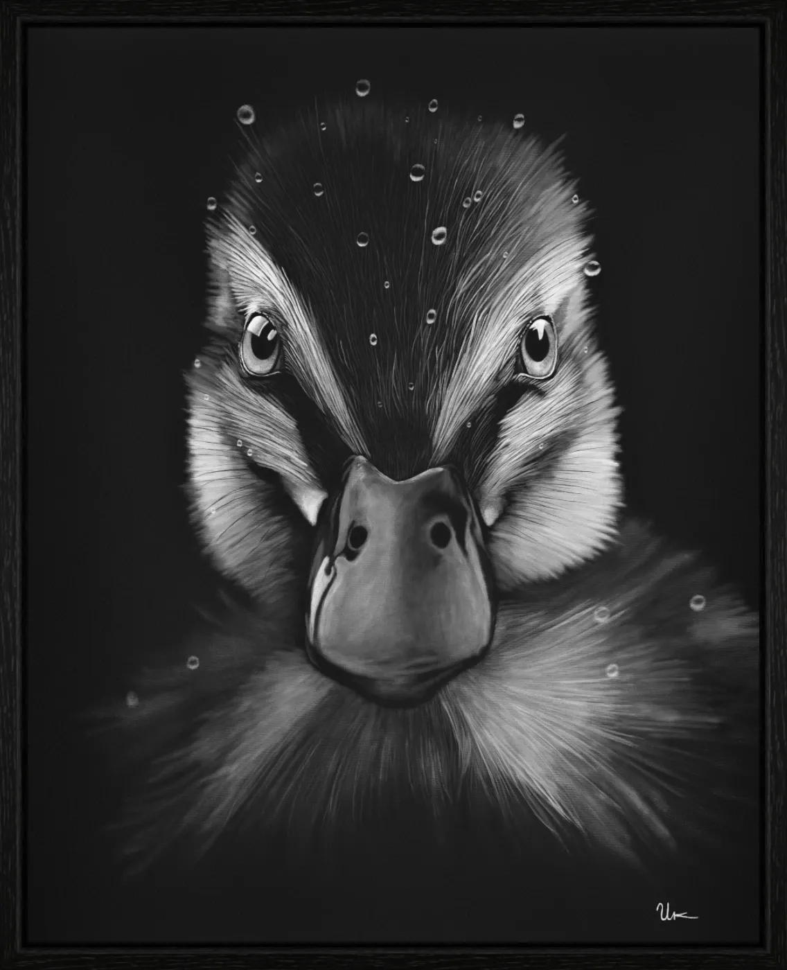 ArtBox Print "Lisa" (60 x 75 cm, Eiche schwarz, Breite 15 mm, Tiefe 29 mm)