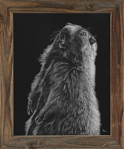 FineArt Print "Irma" inkl. Altholzrahmen