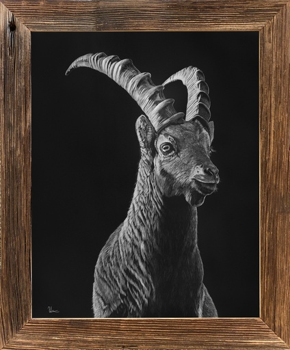 FineArt Print "Domeni" inkl. Altholzrahmen