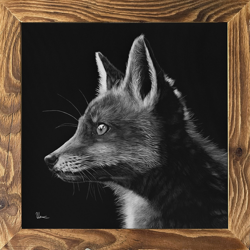 FineArt Print "Livio" inkl. Altholzrahmen